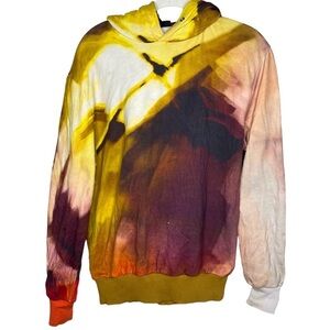 Givenchy Paris sweatshirt hoodie abstract tie dye size xs